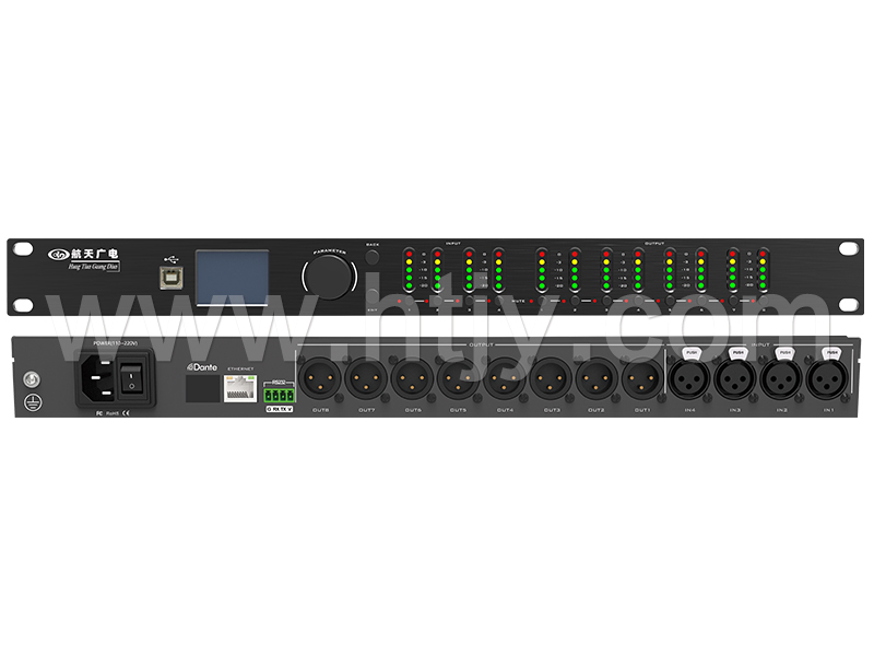 数字前级音频处置惩罚器  HT-DP408